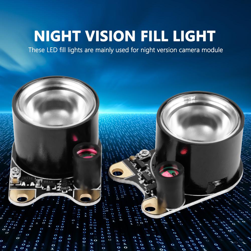 1 Paar LED Vulverlichting Voor Raspberry Pi 3 2 B+ Infrarood 850IR Nachtzicht Camera Module
