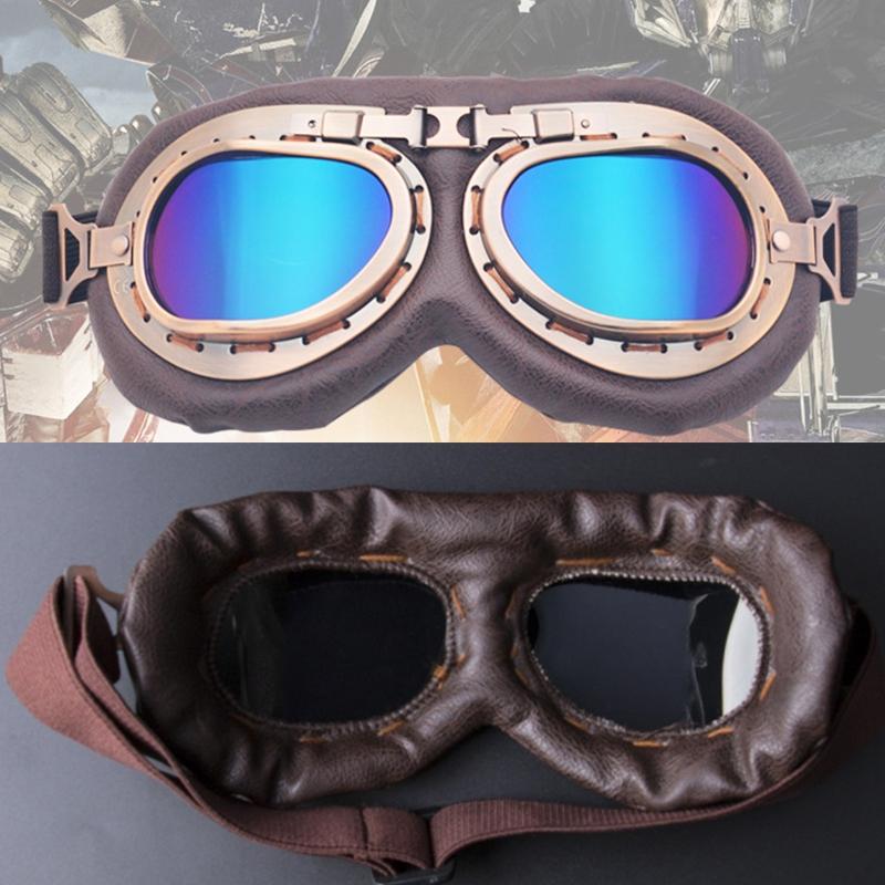 Motorcycle Goggles Off-road Motocross Sunglasses Electrical Motorbike Scooter Sport Eyewear Retro Helmet Glasses