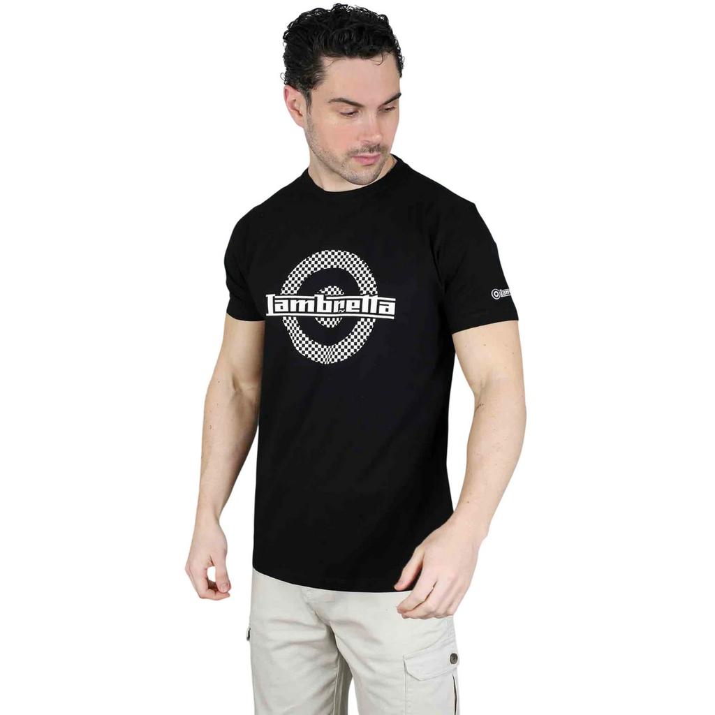 Lambretta Mens Target Two Tone T-Shirt