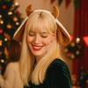 Furry Sheep Ears Headband Kawaii Animal Cosplay Headwear Lolita Plush Hair Hoop  Stage Performances