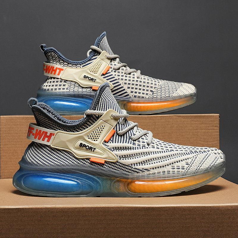 

Мода Лето Новая Мужская Обувь Летающий Трикотаж Повседневная Обувь Обувь на Желейной Подошве Мужская Обувь Национального Тренда 44