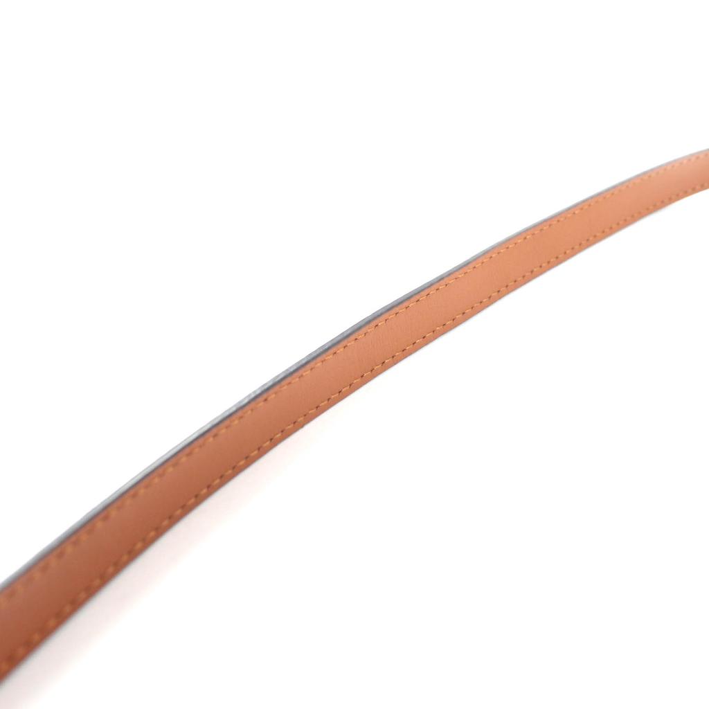 Excellent FENDI Shoulder Bag C'mon Small Brown Leather Women 8BS082 Used