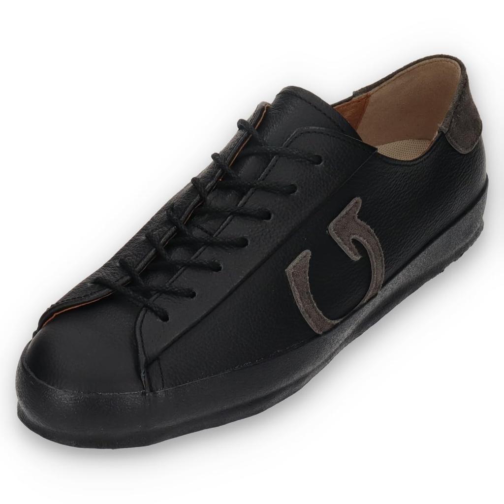 Black S Size Sneakers for Men and Women [Spingle] SP-301IL (24.5cm)