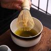 6 Stück Bambus Matcha Besen Löffel und Halter Matcha Schale mit Sieb Japanisches Matcha Zeremonie Zubehör für Familie Anfänger