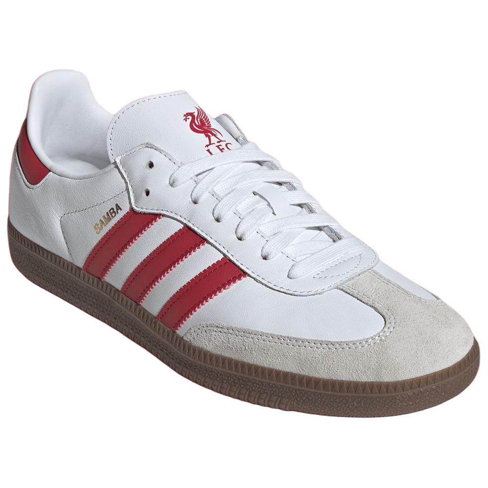 Adidași Unisex Liverpool FC x adidas Samba Kit Acasă Alb Încălțăminte-Alb Roșu-Căpșună JQ4041