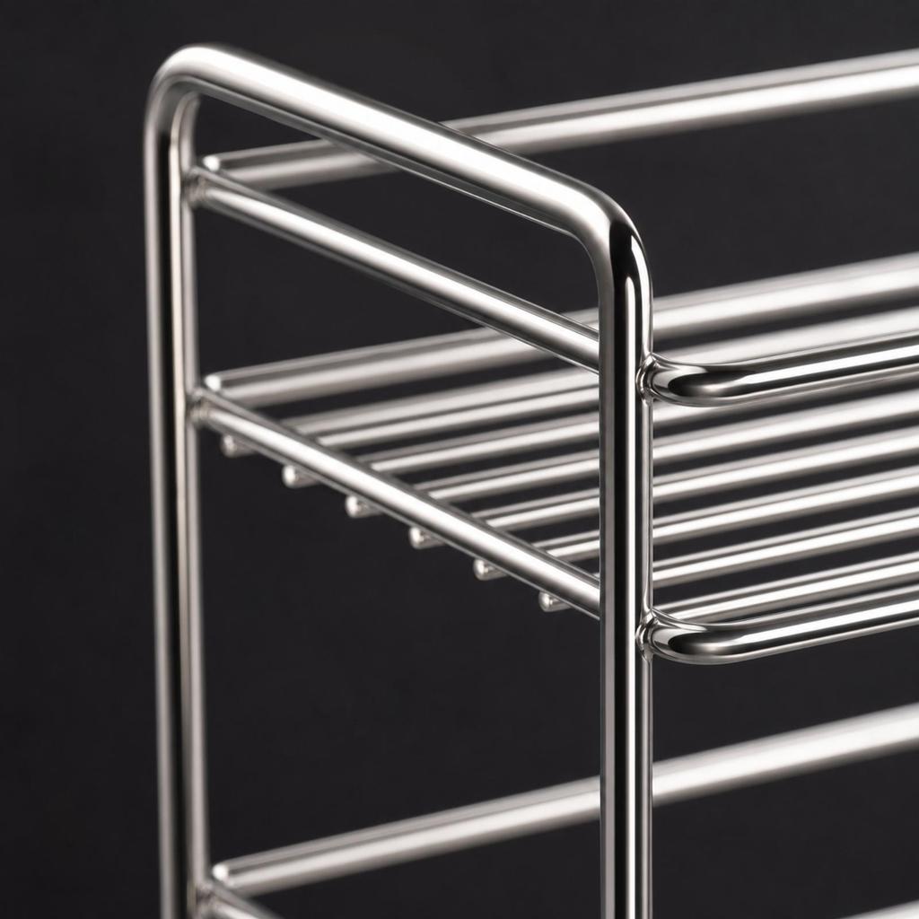 Countertop Storage Rack Easy to Clean Vanity Organizer Shelf Open for Dorm Rooms