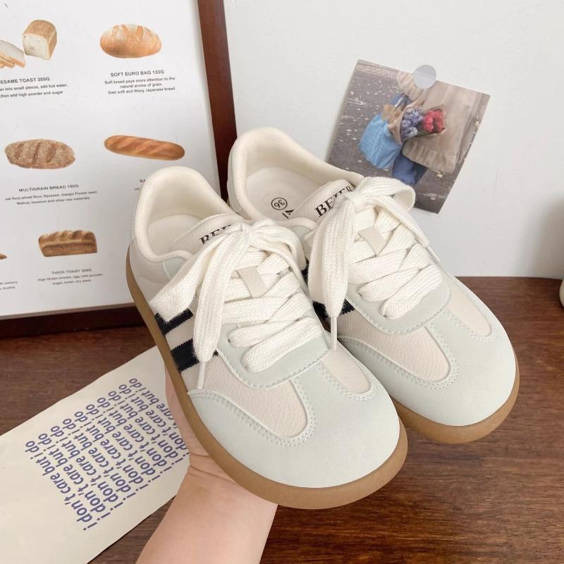Ugly Cute Board Shoes Women's Big Head Autumn New Niche Versatile Student Sports Little White Shoes