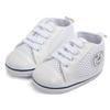 Baby Breathable Shoes Canvas Shoes Sports Sneakers Newborn Shoes Infant Toddler Soft Sole Anti-slip
