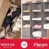 Multi-layer Hanging Wardrobe Organizer, Non-woven Folding Fabric Storage Bags for Clothes and Sundries