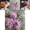 Silk Flame Chrysanthemum Ball For Wedding Decor Home Display And Photography