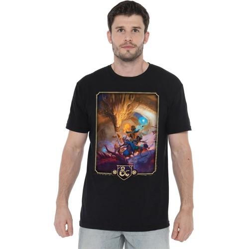 Dungeons & Dragons Unisex Adult 2024 Player's Handbook Cover T-Shirt