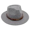 Feather Decoration Ethnic Style Top Hat Tibetan Jazz Hat Temperament Felt Hat Imitation Wool Hat Men'S And Women'S Ins Style