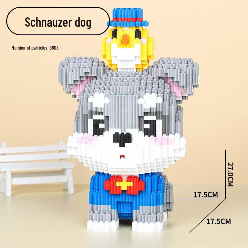 Compatible with LEGO Bricks: Micro-particle Assembly Puzzle Toys for Educational Fun, Ideal Gifts for Boys and Girls