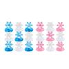 9x Snowflake Table Centerpieces Ornament Table Decor, Winter Wonderland Party Decorations, for Living Room, Celebration Holiday