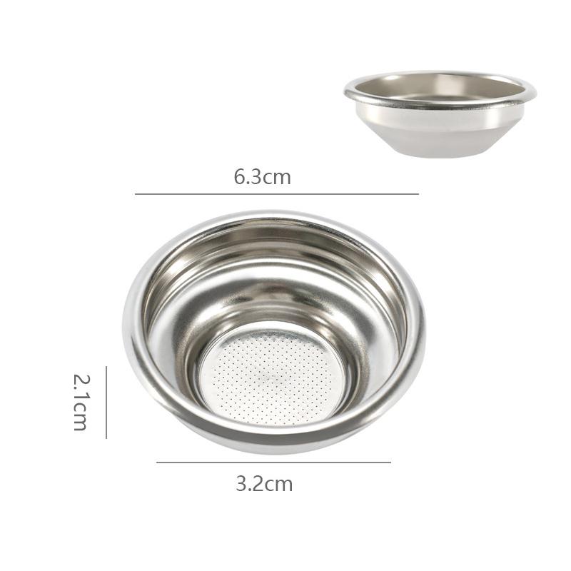 Filtri per Caffè Espresso da 51/54/58MM Sostituzione Acciaio Inossidabile per Portafiltro Senza Fondo Accessori Barista Caffetteria
