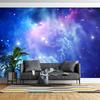 Space Themed Wallpaper Galaxy Stars Ceiling Wall Murals Living Room Bedroom Galaxy Ceiling Mural