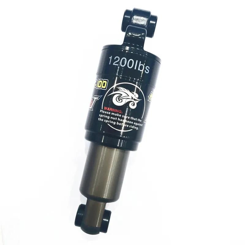 

HLT-100 Bike Rear Shocks 145mm Mountain Bicycle Oil Spring Shock 1200lbs Cycle Parts for MTB Electric Snow Bike