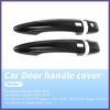 Door Handle Cover Protector for Nissan Sentra Altima X-Trail Glossy Black 1 Set