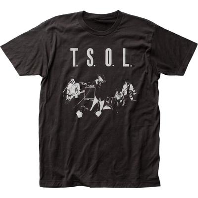 T.S.O.L.. EP Cover Herren T-Shirt Rock And Roll Klassisches Band T-Shirt Neu Schwarz
