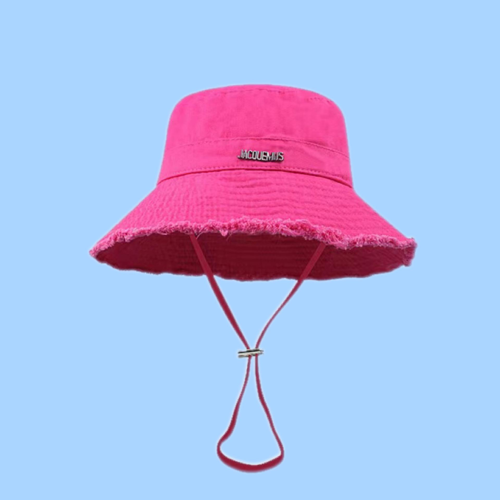 

Хёна JACQUEMUS Ретро Японский Край Шляпа Рыбака - Весна/Лето Корейский Стиль Шляпа от Солнца для Женщин Medium (56-58cm)