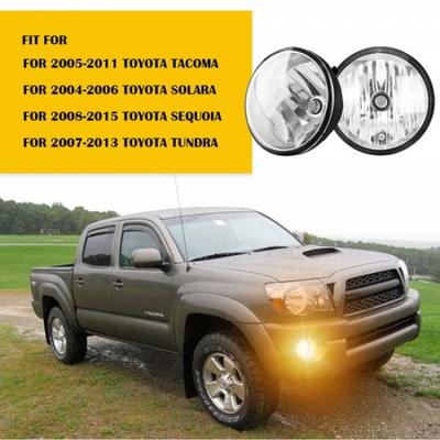 A2s Fog Light Lamp Assemblies Left Right Side For Tacoma 2005-2011 Tundra 07-13
