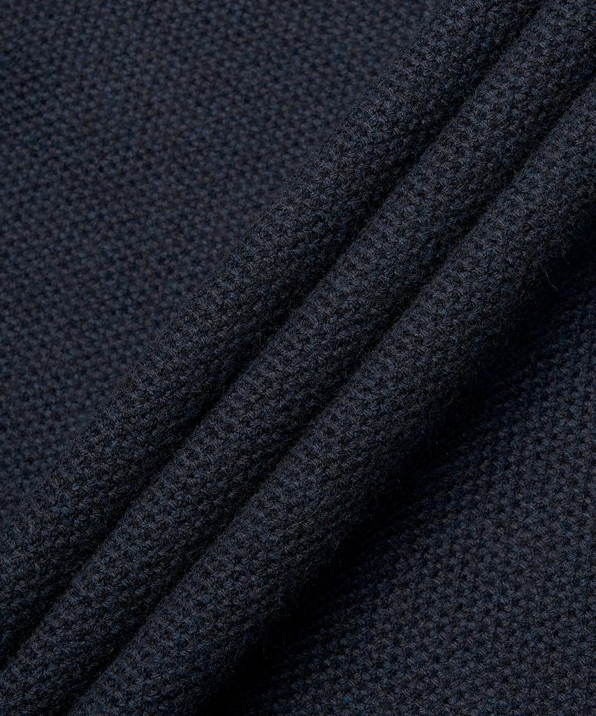 POLO RALPH LAUREN Full Zipper Cotton Sweater - Navy