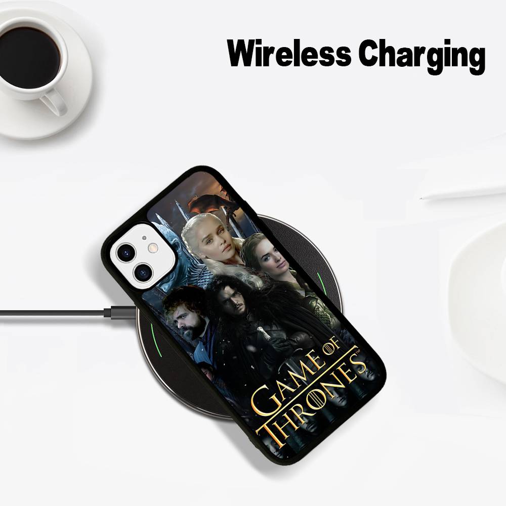 Film G-Game Of T-Thrones Phone Case For IPhone 13 14 15 11 12 16 17 Pro Max Plus For Magsafe Magnetic Shell