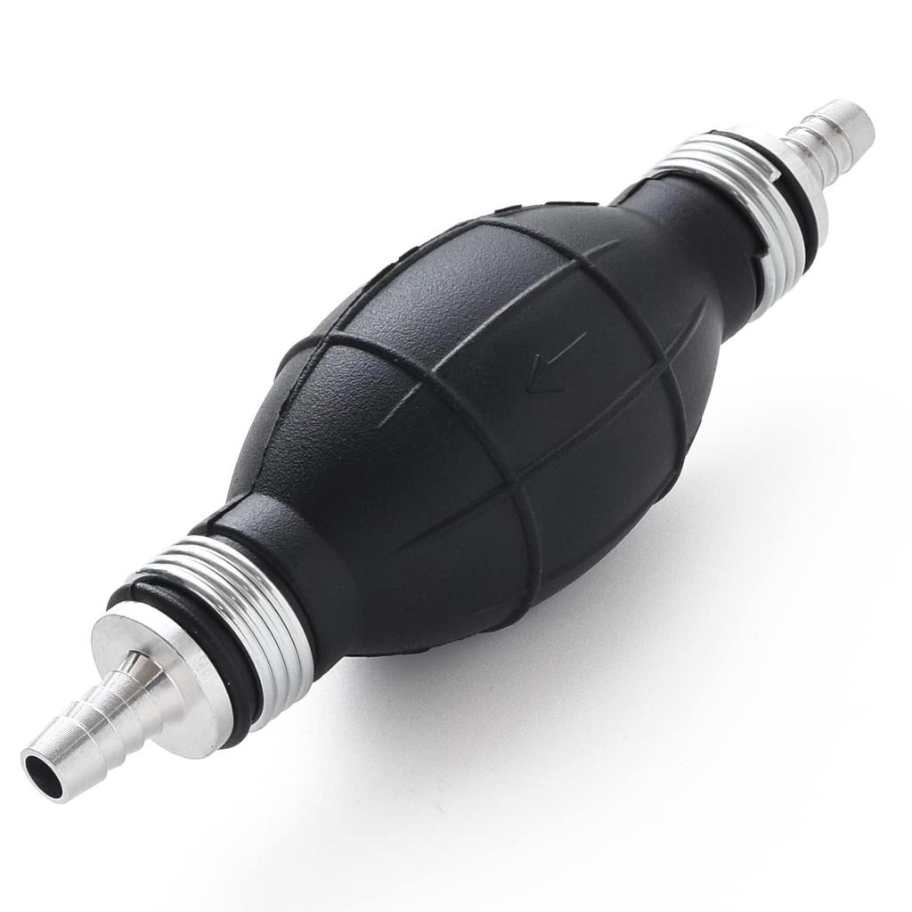 Kingfisher Hand Fuel Pump (Temperature -30°C - 130°C), Manual Fuel Pump, Hand Primer (0.5 Inches (12 Mm)