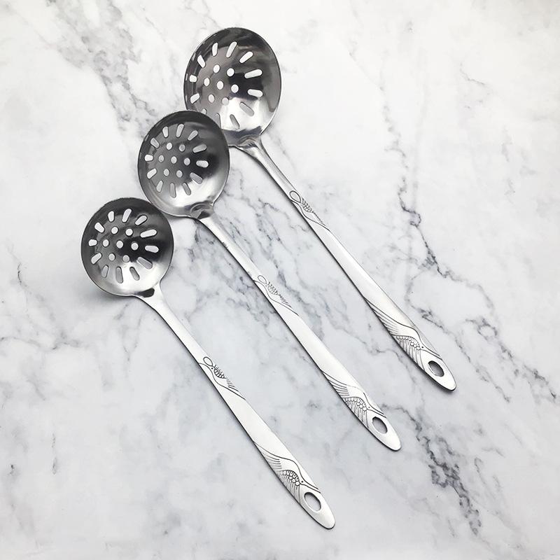 Oală de supă Scurătoare Lingură Rezistent la temperaturi înalte Mâner lung Oală suspendată din oțel inoxidabil pentru bucătărie