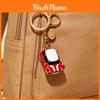Modern Minimalist Car Keychain With Electroplated Alloy For Car Enthusiasts