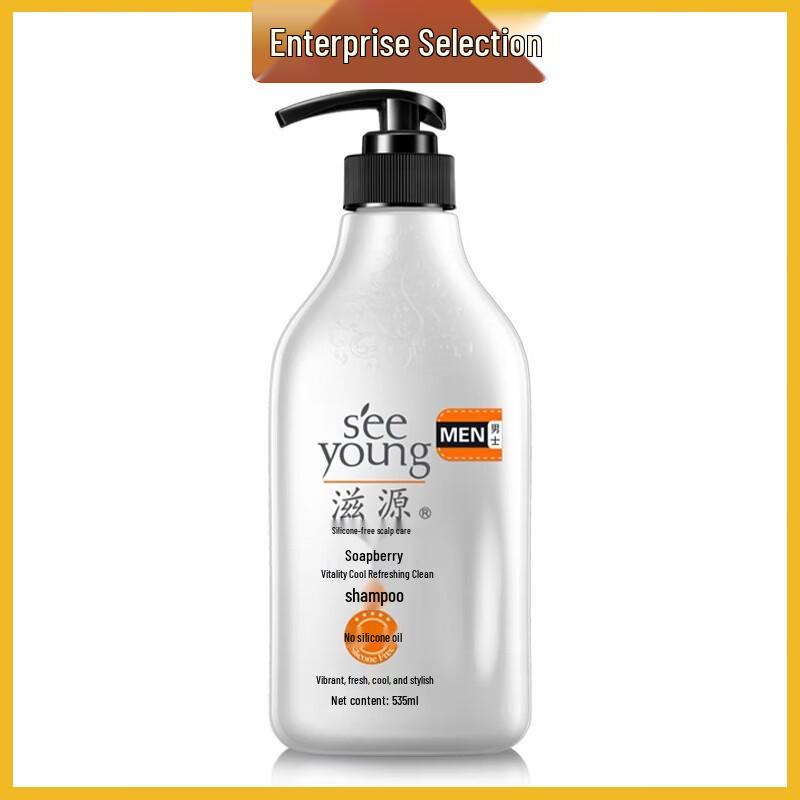 SEEVA Silicone-Free Oil Control Anti-Dandruff Shampoo