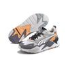 PUMA RS-X Efekt Turbo Men Grey White Orange Black Low Top Lifestyle Sneakers 390048-01