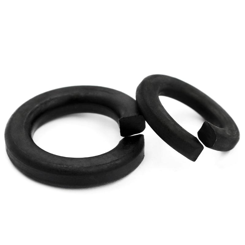 Heavy Duty Black Spring Washer, High Strength Spring Steel, Sizes M6-M30 Series M20 (10 pcs)