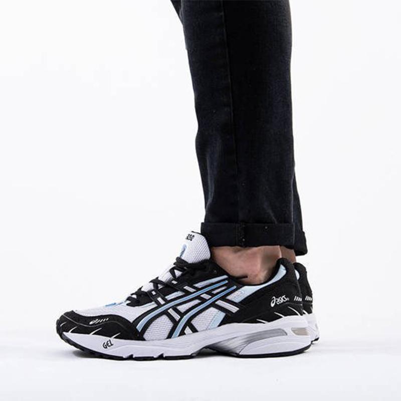 New Asics Gel 1090 'White Black' 1021A385-100