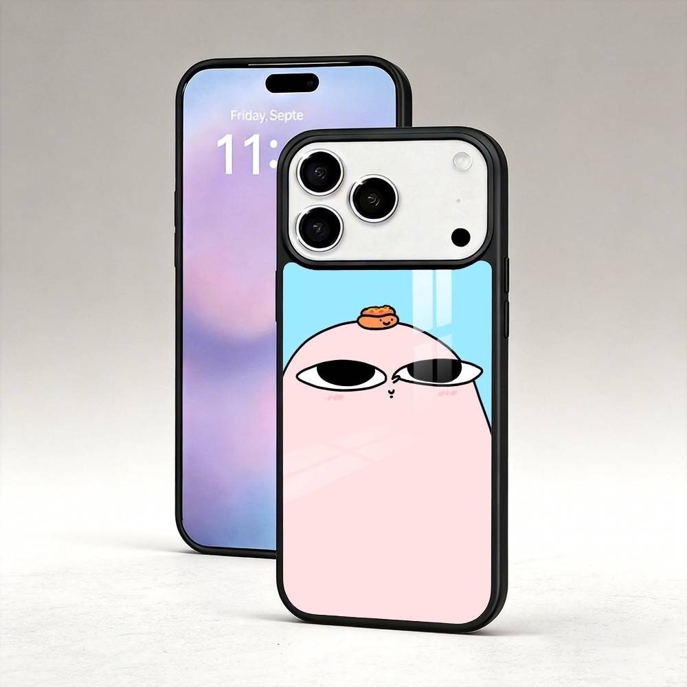 Cartoon K-Ketnipz Cute Painting Phone Case For iPhone17,16,15,14,13,12,Pro,Max,Magnetic For Magsafe Wireless Charging