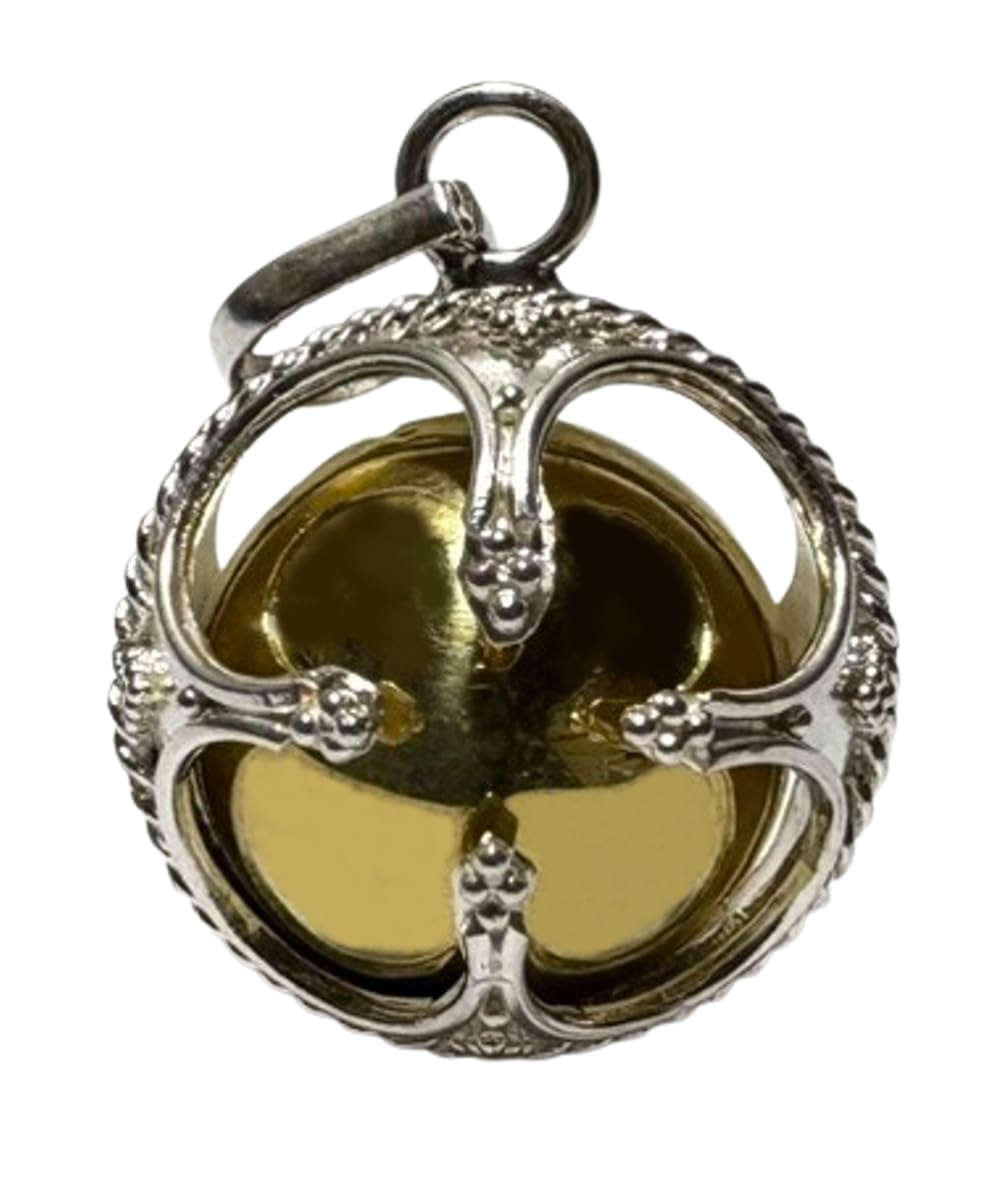 

[NANANA] [SILVER925] Gamelan Ball Chakra Harmony Processing (19mm) TYPE-01