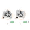 Glass Showcase Door Lock 3Digit Combination Cabinet Lock Lockers Keyless Lock Privacy Password Lock for Office Home