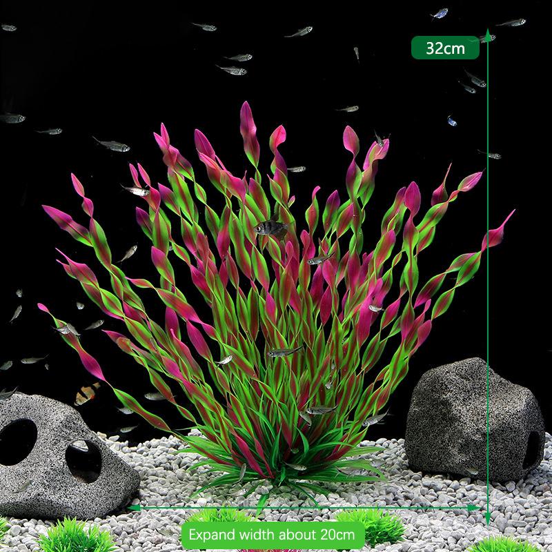 Fluorescent Aquarium Decor Fish Tank Landscaping Coral Simulation Coral Ornaments Small Underwater World Landscape Decor