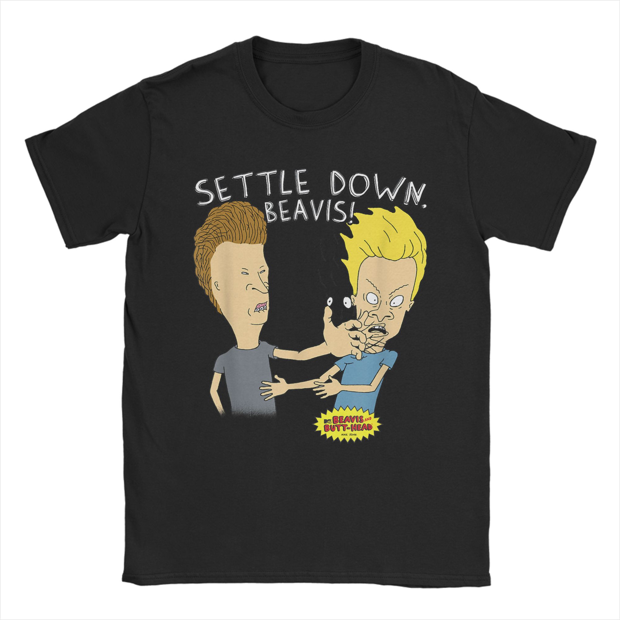 Beavis and ButtHead Settle Down Beavis Graphic T-shirt XL