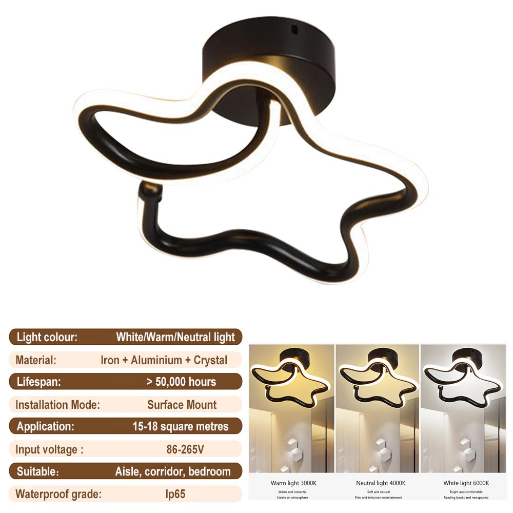 

Современный светодиодный потолочный светильник для прохода, простая минималистичная люстра для коридора, входа на чердак, светильники для внутреннего освещения, подвесной светильник