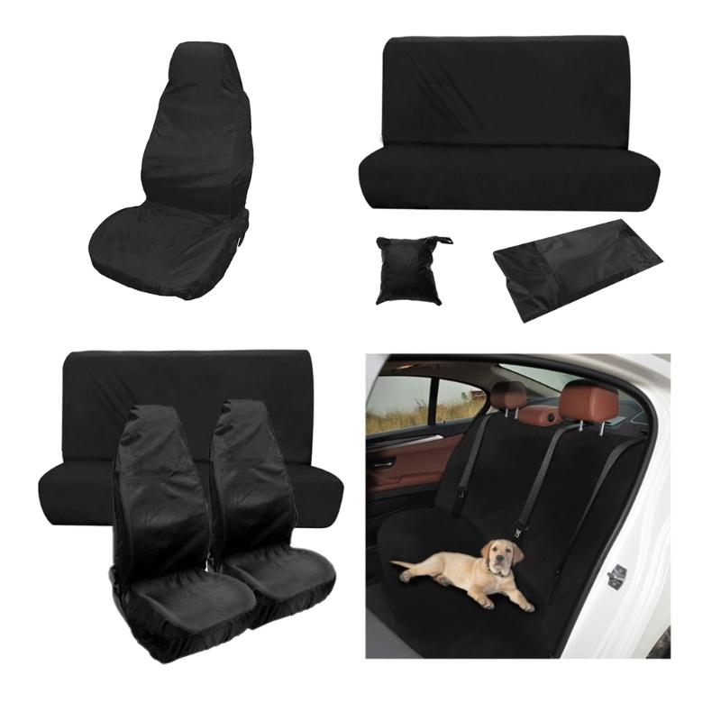 Full Set Car Seat Cover Car Accessories Oxford Cloth Seat Cover Front and Rear