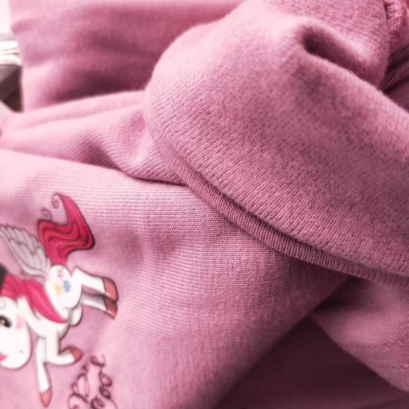 Cartoon Unicorn Dívčí legíny Dětské Slim Fit Strečové kalhoty Sportovní Úzké dlouhé kalhoty