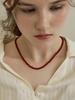 Before Moonrise Rudolph Natural Carnelian Necklace Sn302-4