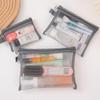 Portable Large Capacity Transparent Mesh Makeup and Toiletry Organizer