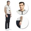 Costum de vară pentru bărbați, anti-țânțari, plasă de pescuit, cu mânecă, jachetă, palton, cu glugă, lung
