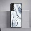 Luxus-Cool-Glashülle mit Marmormuster für Samsung Galaxy S22 S20 FE S21 Plus Telefonabdeckung S10 5G S9 Note 20 Ultra 10 Lite Shell