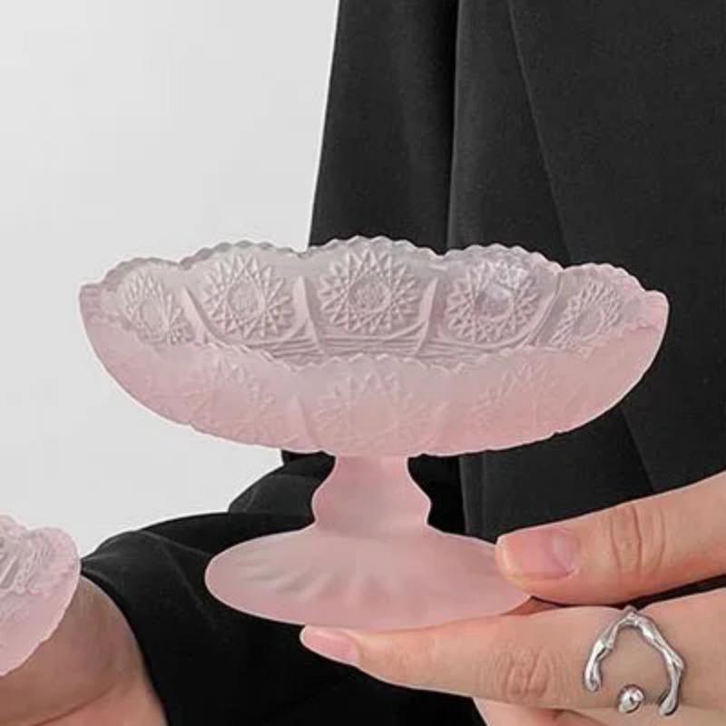 Europeisk Lett Luksus Krystallglass Kakestativ Fruktfat Snacksbrett Dessert Holder for Bryllup Høyfotet Cupcake Utstilling