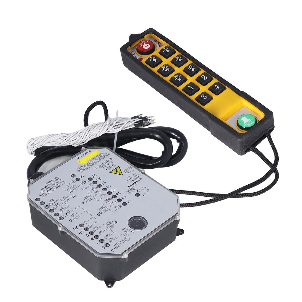 Industrial Remote Control 12 Buttons LED Indicator Crane Controller Hoist Accessories 800MHz 24V