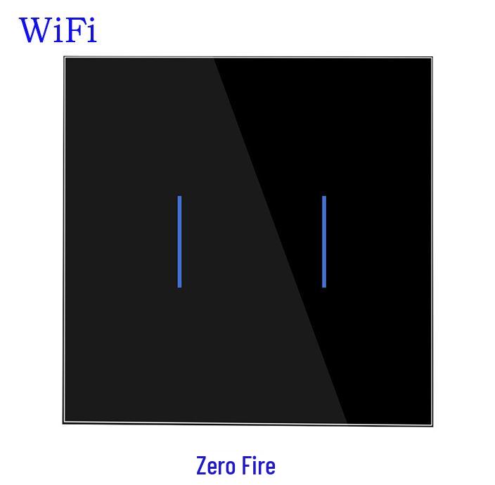 EU WiFi Smart Wall Switch with Alexa & Google Voice Control, Touch & Dual Control