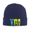 Triathlon Print Casual Bonnet Hats Hip Hop Hats For Men Women Winter Keep Warm Skullies Beanies Caps Unisex Adult Bonnet Hats